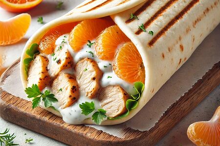 Шаверма новогодняя