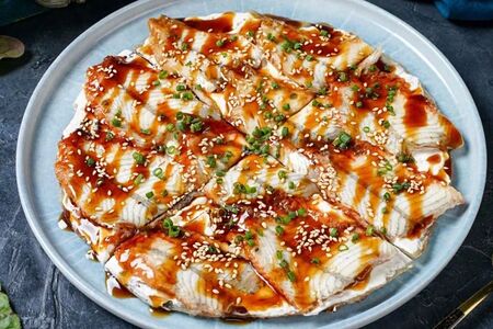 Лепёшка ротти с угрём