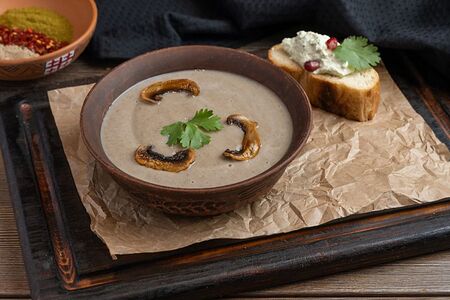 Грибной крем-суп