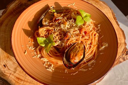 Паста с морепродуктами