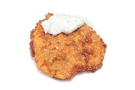 Куриное филе в картофельных хлопьях