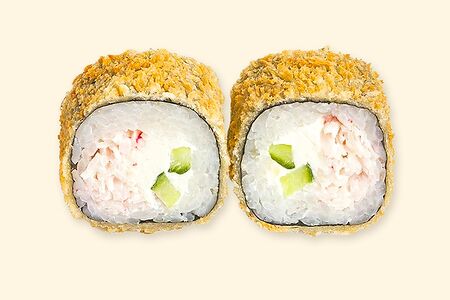 Жареный со снежным крабом