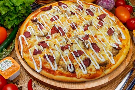 Калорийная на тонком тесте