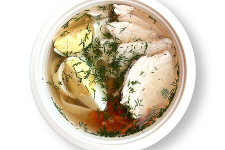 Куриный суп 