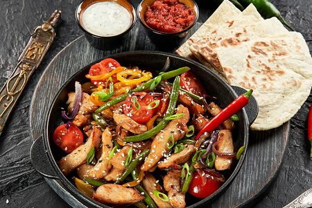 Фахитос с курицей