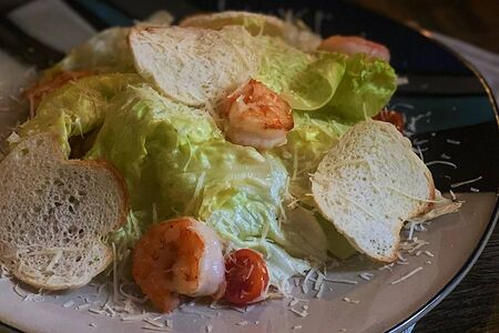 Цезарь с креветками