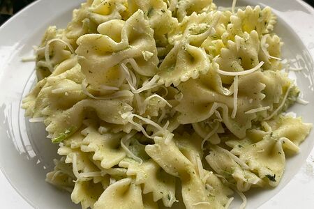 Бантики со шпинатом