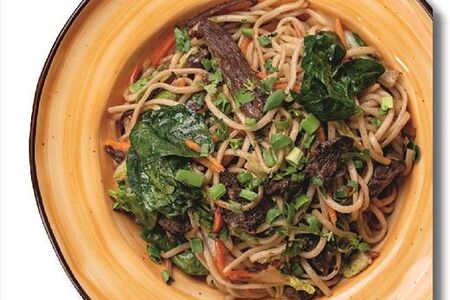 Лапша Вок с вырезкой говядины