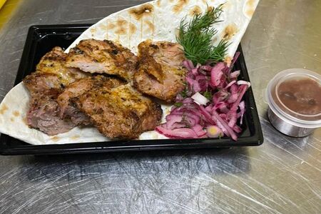 Шашлык из свиной шеи