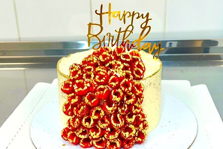 Торт Малиновый каскад