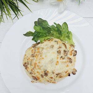 Эскалоп из курицы с грибами