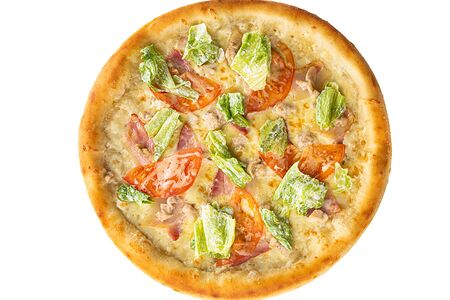 Пицца Цезарь с курицей