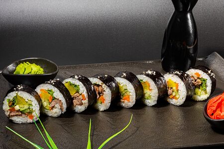 Кимпаб с говядиной