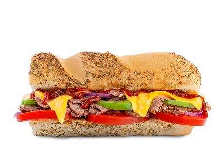 Сэндвич Аджика Стейк