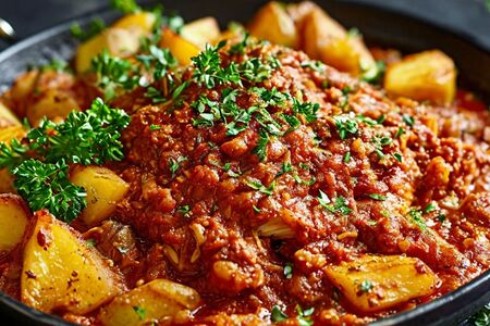 Жаркое по-домашнему с курицей