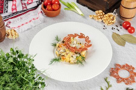 Оливье по-сельски