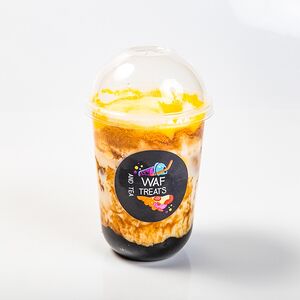 Бабл-ти Кофейная тапиока с ванильным пудингом 