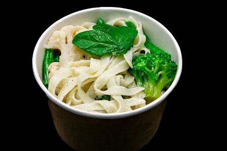 Лапша Удон со сливками