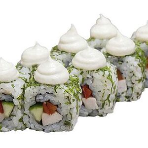 Ролл с курицей и овощами