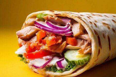 Шаурма со свининой XL