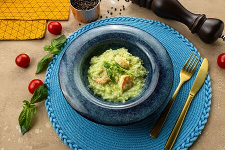 Ризотто с креветками