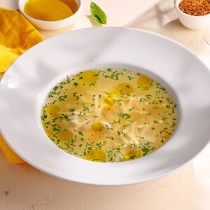 Домашний куриный суп
