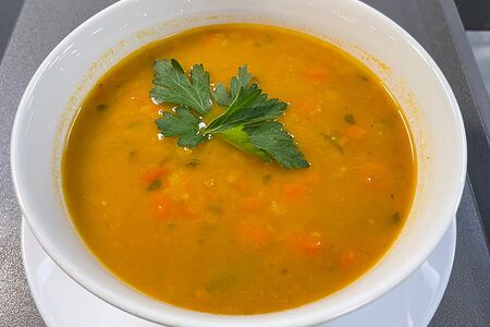 Суп гороховый с говядиной 