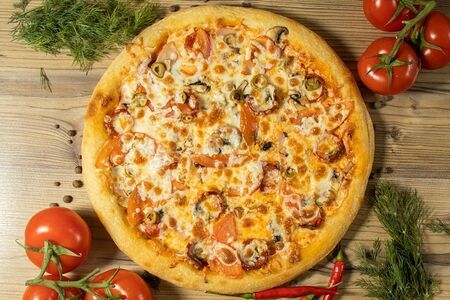 Пицца микс большая