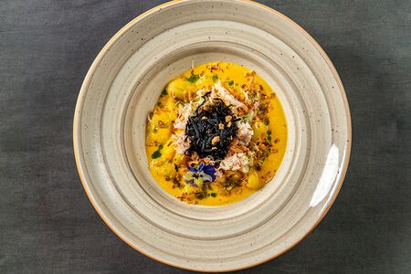 Картофельные ньокки с крабом