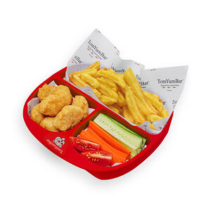 Bento-box с курицей / картофель фри