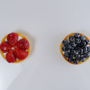 Тарталетка с голубикой