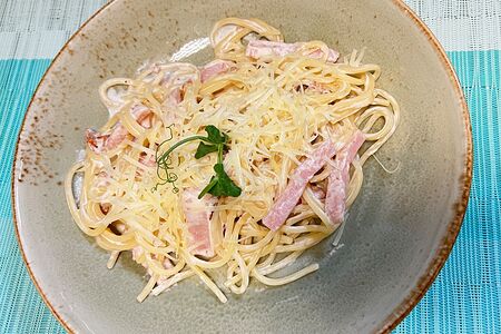 Паста Карбонара детская 