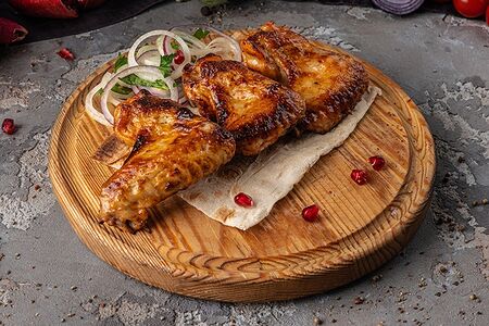 Шашлык из куриных крыльев