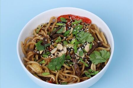 Лапша с курицей