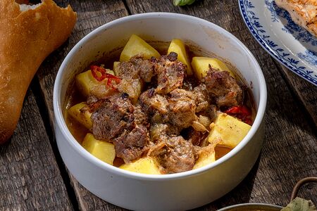 Баранина с картофелем