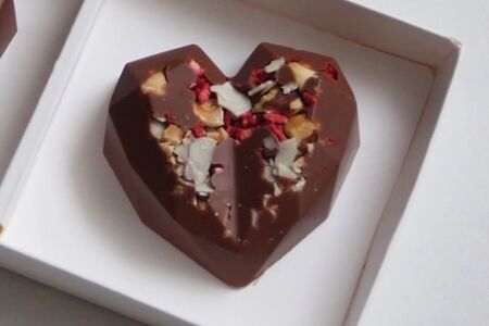 Шоколадное сердце