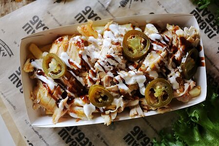 Картошка бокс с куриным филе