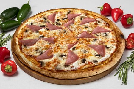 Пицца Ветчина с грибами