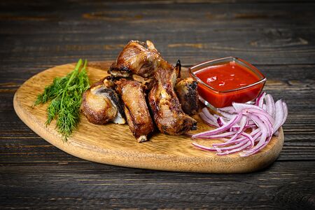 Шашлык из свиных рёбер