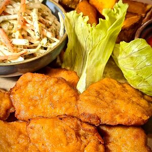 Куриные кошерные наггетсы с картофелем