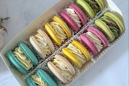 Макарон ассорти из 5 вкусов №1 