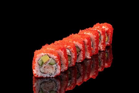 Ролл калифорния с крабом