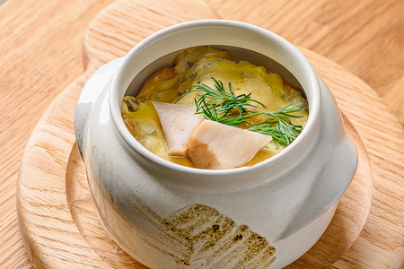 Запеченные пельмени