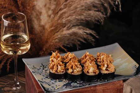 Запечённый ролл Динамит