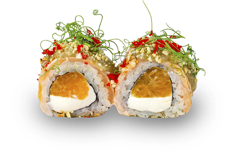 Ролл Филадельфия с мандарином