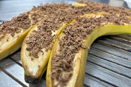 Бананы на мангале 