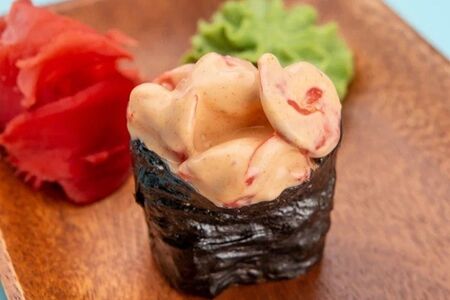 Спайси суши с креветками