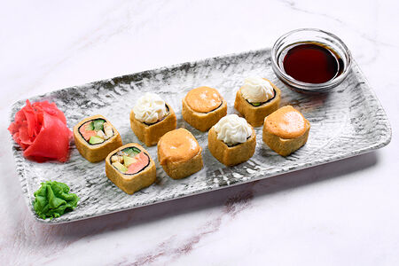 Жареный ролл Шикотами