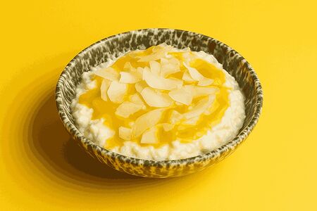 Рисовая каша с манго