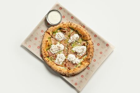 Окорок и страчателла